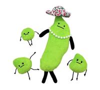 Edamame Family Plush - Soft - 12.2 Inches Cozy Decorations Pillow Stuffed Animal Pisllow | Secret Staycation Edamame Family Pillosdw For Girls Boys Collectors