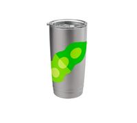 Edamame Soybean Vegan Vegetarian Stainless Steel Insulated Tumbler