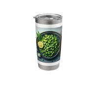 Edamame Soybean Vegan Vegetarian Stainless Steel Insulated Tumbler