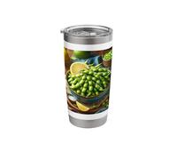 Edamame Soybean Vegan Vegetarian Stainless Steel Insulated Tumbler