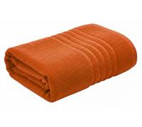 EDB Extra Large Super Jumbo Bath Sheet 100 x 150 cm, 600-GSM Ultra Soft XXL Bath Sheet 100% Egyptian Cotton Big Size Bathroom Shower Large Bath Towel (Orange, 1)