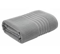 EDB Extra Large Super Jumbo Bath Sheet 100 x 150 cm, 600-GSM Ultra Soft XXL Bath Sheet 100% Egyptian Cotton Big Size Bathroom Shower Large Bath Towel (Silver, 1)
