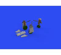 EDB648700 - Eduard Brassin 1:48 - F-4B u/carriage legs BRONZE (Tam)