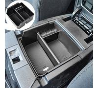 EDBETOS Center Console Organizer Tray Compatible with Jeep Wrangler JK/JKU 2011-2018 Rubicon Sport Sahara Accessories Armrest Storage Glove Box, (Black Trim)