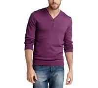 edc by ESPRIT 122CC2I006 Men's Pullover Slim Fit - Purple - XXXXX-Large