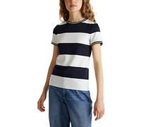 edc by ESPRIT Women's 030cc1k326 T-Shirt, 400/Navy, S