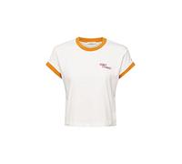 edc by Esprit Women's 082CC1K325 T-Shirt, 110/OFF White, XL