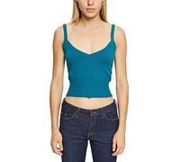 edc by ESPRIT Women's 092cc1i328 Sweater, 455/Teal Blue, L