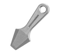 EDC Pry Bar, Heavy Duty Keychain Prybar EDC Titanium Multi-Tool with Clip Lanyard Hole for Every Day Carry Camping Riding Maintenance