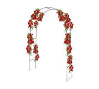 Edco Eindhoven B.V. Kinzo Rose Arch - 240 x 140 cm - Durable Metal Pergola for Garden and Patio