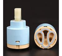 EDCWDTYYEC Faucet fittings Mix Tap Inner Cartridge Replacement, Spare Valves Cartridges, Tap Cartridge 40mm, Water Ceramic Disc Cartridge Valve for Single Lever Monobloc Bathroom Or Kitchen Mixer Taps