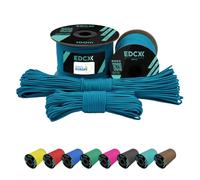 EdcX 2 mm Nylon Paracord 275 (15, 30, 50 and 100 m)- 100% Nylon rope, 3-Strand cord, Nylon cord 2 mm in Many Colours