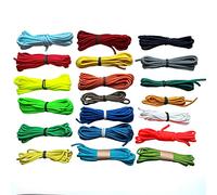 EdcX Paracord 4mm, Set of Random Solid Colors (60m SET) | Ideal for Camping, Survival, Outdoor, Crafting, DIY | 100% Nylon Rope 4mm| Tactical Cord 550 Type III - One-colored Set 400 gr (60m)