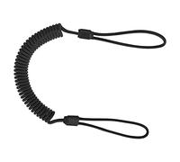 EdcX Paracord Nylon Tactical Lanyard, spiral cable, elastic key pendant made of Paracord, 4 types of fastening to choose from