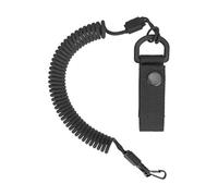 EdcX Paracord Nylon Tactical Lanyard made in Ukraine, spiral cable, elastic key pendant made of Paracord