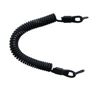 EdcX Paracord Nylon Tactical Lanyard, spiral cable, elastic key pendant made of Paracord, 4 types of fastening to choose from