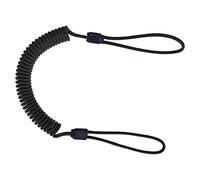 EdcX Paracord Nylon Tactical Lanyard, spiral cable, elastic key pendant made of Paracord, 4 types of fastening to choose from