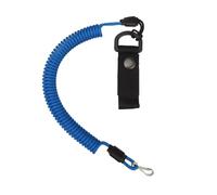 EdcX Paracord Nylon Tactical Lanyard, spiral cable, elastic key pendant made of Paracord, 4 types of fastening to choose from