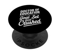 EdD Doctor of Education Doctoral Degree Graduation Men Women PopSockets Adhesive PopGrip