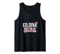 EDD Doctor of Education Ed.D Diva Doctorate Graduation Tank Top