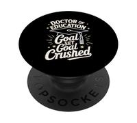 EdD Doctor of Education Funny Doctoral Degree Humor PopSockets Adhesive PopGrip