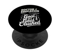 EdD Doctor of Education Funny Doctoral Degree Humor PopSockets Adhesive PopGrip