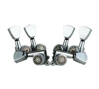 Eddaray Guitar Locking Tuners (3R+3L) - Tuners with Tulip Knob - Guitar Accessories Replacement (E-104SP, Chrome)