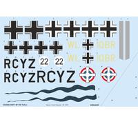 EDDD32002 - Eduard Decal 1:32 - Bf 108 Taifun (Edaurd)