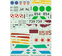 EDDD48056 - Eduard Decals 1:48 - Mi-24V around the World