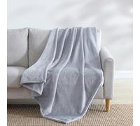 Eddie Bauer - Blanket, Super Soft Reversible Sherpa & Brushed Fleece Bedding, Throw Blankets for Couch, Ideal for Lounging (Ultra Lux Solid Grey)