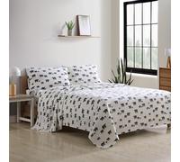 Eddie Bauer - Full Sheet Set, Warm Breathable Cotton Flannel Bedding with Deep Pockets, Brushed for Extra Softness, Cozy Home Decor, Oeko-Tex Certified (Bear Family, Full)