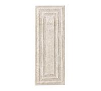 Eddie Bauer Home Soft Tufted Cotton Bathroom Decor, Super Absorbent & Quick Dry, Light Grey, 5' x 1'10" (Rectangular)