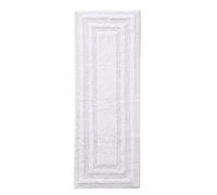 Eddie Bauer Home Soft Tufted Cotton Bathroom Decor, Super Absorbent & Quick Dry, White, 5' x 1'10" (Rectangular)