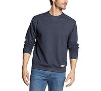 Eddie Bauer Men’s Fleece Lined Crew Sweatshirt (XXL, Blue)