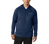 Eddie Bauer Men s Performance Full Zip Hoodie | Mens Full Zip Performance Hoodie, Blue, XL