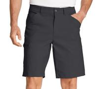 Eddie Bauer Men’s UPF 50+ Classic Fit Stretch Lightweight Tech Short, Black, 36