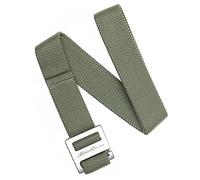 Eddie Bauer Men's Backcountry Belt-Active Stretch Webbing with Metal Glide Buckle, Olive, L