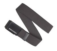 Eddie Bauer Men's Backcountry Belt-Active Stretch Webbing with Military Clamp Buckle, Dark Smoke, One Size