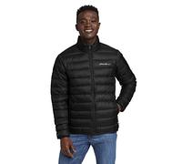 Eddie Bauer Men's CirrusLite Down Jacket, Black Recycled, Small