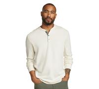 Eddie Bauer Men's Classic Fit Favorite Long-Sleeve Thermal Henley Shirt, Undyed, M