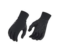 Eddie Bauer Men's Cold Weather Midweight Glove Liners, Black, Large