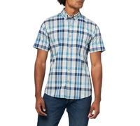 Eddie Bauer Men's Mr Ss Voyager Flex Shirt, Clover, 2X