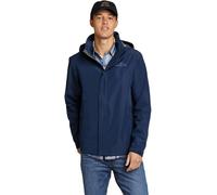 Eddie Bauer Mens Packable Rainfoil Jacket Blue