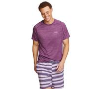 Eddie Bauer Men's Regular Fit Resolution Short-Sleeve T-Shirt, Royal Plum, Medium