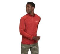Eddie Bauer Men's Resolution Long-Sleeve 1/4-Zip, Red Clay, Small