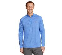 Eddie Bauer Men's Resolution Long-Sleeve 1/4-zip Sweatshirt, Lapis, L