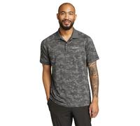 Eddie Bauer Men's Resolution Pro Jacquard Polo, Charcoal Heather, S