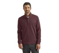 Eddie Bauer mens Thermal Pullover Mockneck, Black Cherry, XL