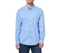 Eddie Bauer Men's Voyager Flex Long-Sleeve Shirt, Cobalt, Medium