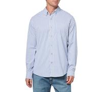 Eddie Bauer Men's Voyager Flex Long-Sleeve Shirt, Patriot Blue, Large